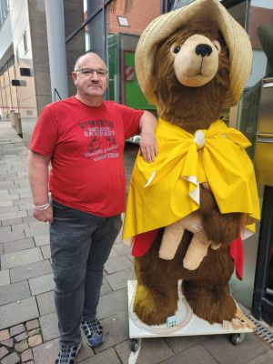 Freund in PB (2021)
Mal wieder den Bär in Paderborn getroffen
